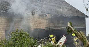 Tragedija u Njemačkoj: Mali avion pao na kuću, poginule dvije osobe