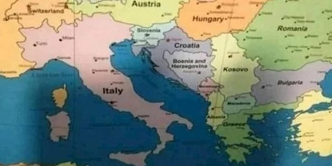 Danci šokirali: Srbiju na karti označili kao Kosovo , društvene mreže gore od reakcija