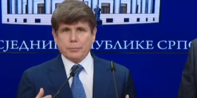 Blagojevich nakon sastanka s Dodikom: "U BiH vlada nedemokratska situacija, moram o tome obavijestiti Trumpa"
