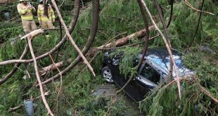 Razorna oluja pogodila Tirol: Grad razbijao prozore, bujice potopile ulice, stabla padala na automobile