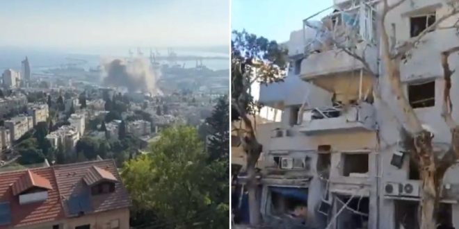 Uznemirujuće scene iz Izraela: Haifa i Tel Aviv razoreni u masovnom iranskom napadu
