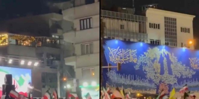 Noseći iranske i palestinske zastave te transparente Hezbolaha, okupljeni Iranci zahvaljivali su dužnosnicima oružanih snaga. Državna televizija prikazala je snimke slavlja i na drugim trgovima diljem zemlje. Pozadina sukoba Izrael je pokrenuo vojnu operaciju u petak ujutro, gađajući iranske nuklearne i vojne ciljeve te usmrtivši ključne vojne komandante i naučnike. Napadi su se nastavili tokom dana, a pogođeni su gradovi poput Teherana, Natanza, Tabriza i Isfahana. Iranski vrhovni vođa, ajatolah Ali Khamenei, obećao je žestok odgovor, koji je započeo u petak navečer.