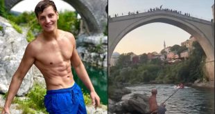 Švicarac kojeg su pretukli nakon skoka sa Starog mosta: “Sada sam poznat u Bosni i Hercegovini”