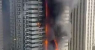 (VIDEO) Ogroman požar u neboderu od 67 spratova u Dubai Marini, evakuisano skoro 4.000 ljudi