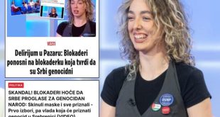 Studentica Emina Spahić na meti režimskih medija u Srbiji zbog izjave o Srebrenici