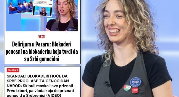 Studentica Emina Spahić na meti režimskih medija u Srbiji zbog izjave o Srebrenici
