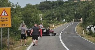 Teška saobraćajna nesreća kod Trebinja: Četvero povrijeđenih, jednoj osobi polomljen kuk