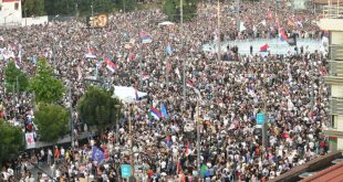 Masovni studentski protest u Beogradu: “Vrijeme je isteklo – ali ne za nas”