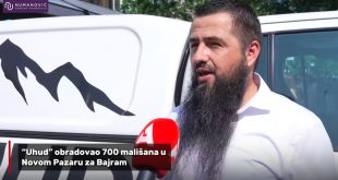 HUMANOST KOJA INSPIŠE: Sead obradovao 700 mališana u Novom Pazaru za Bajram