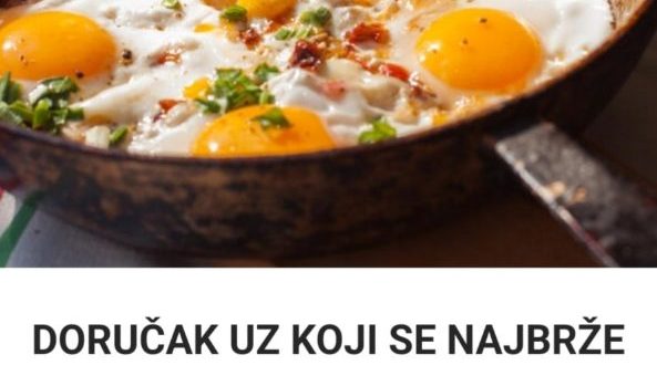 Nema gladi, a kilogrami nestaju – Evo šta trebate jesti svako jutro i mršavićete dok sedite