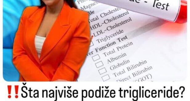 Šta najviše podiže trigliceride? Nutricionista upozorava na tri skrivena okidača